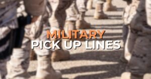 military pick up lines