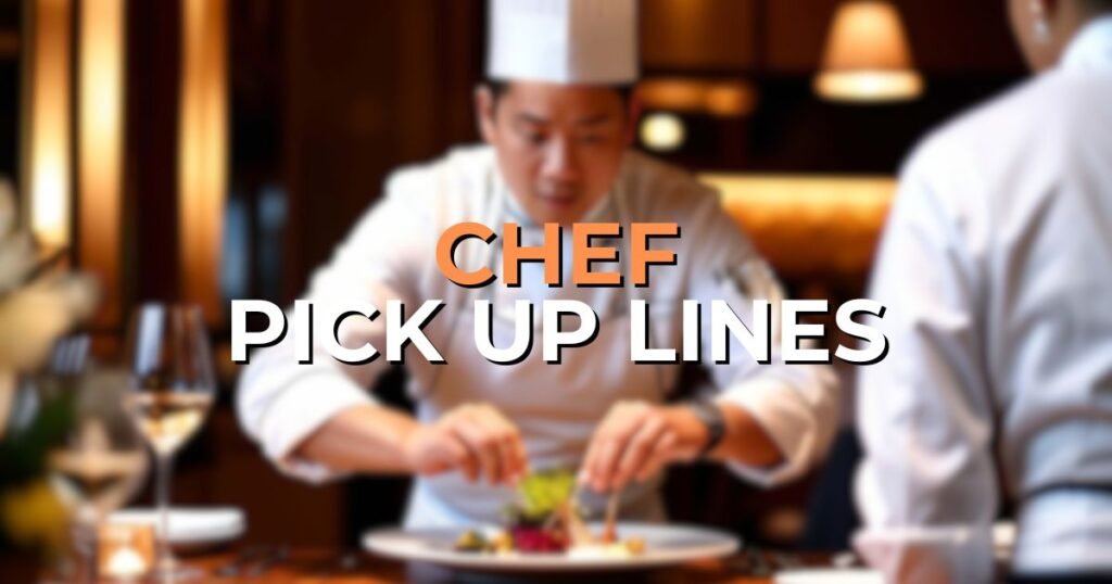 chef pick up lines