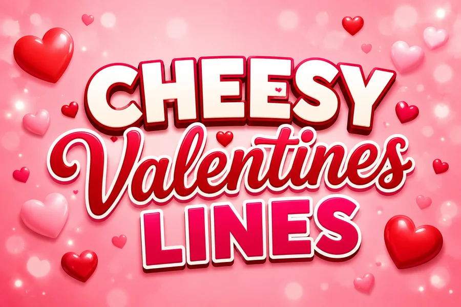 Cheesy Valentines Lines