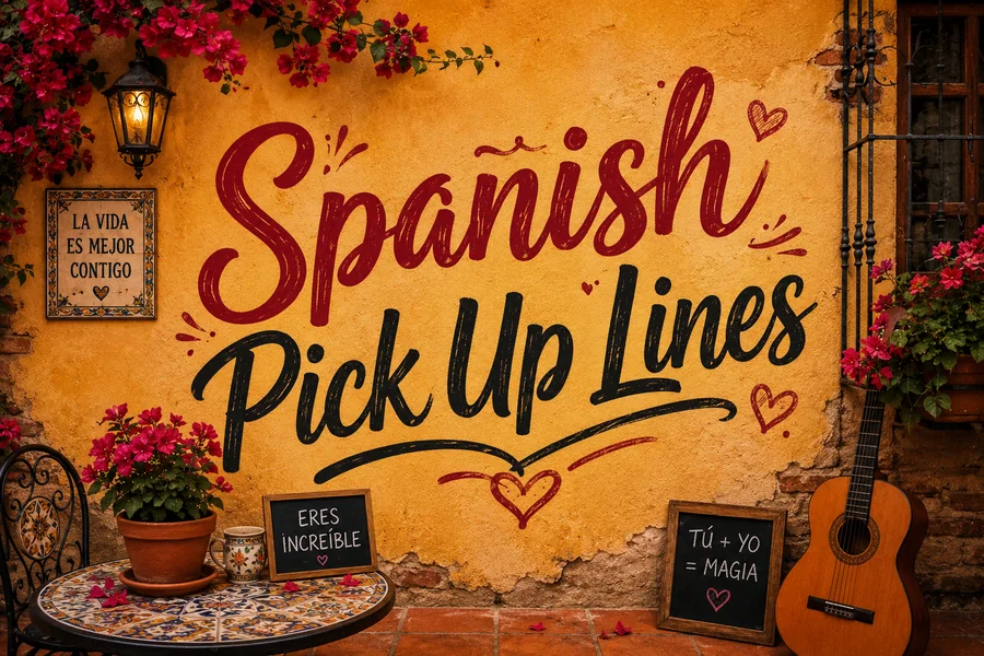 Spanish Pick Up Lines