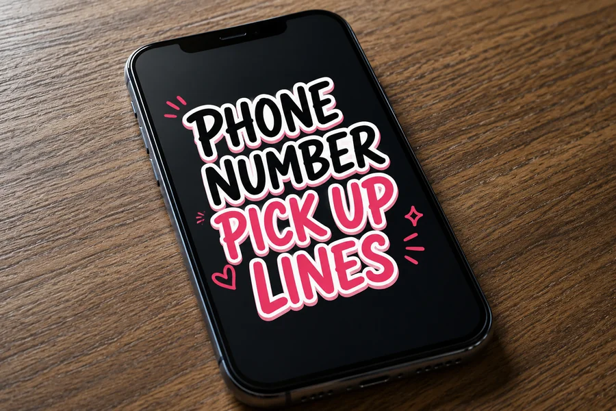 Phone Number Pick Up Lines