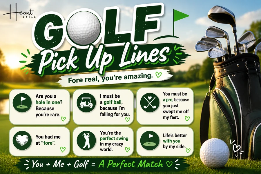 golf pick up lines