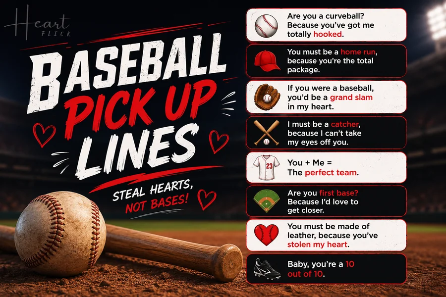 baseball pick up lines