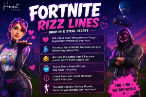 fortnite rizz lines