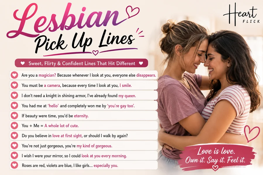 lesbian pick up lines