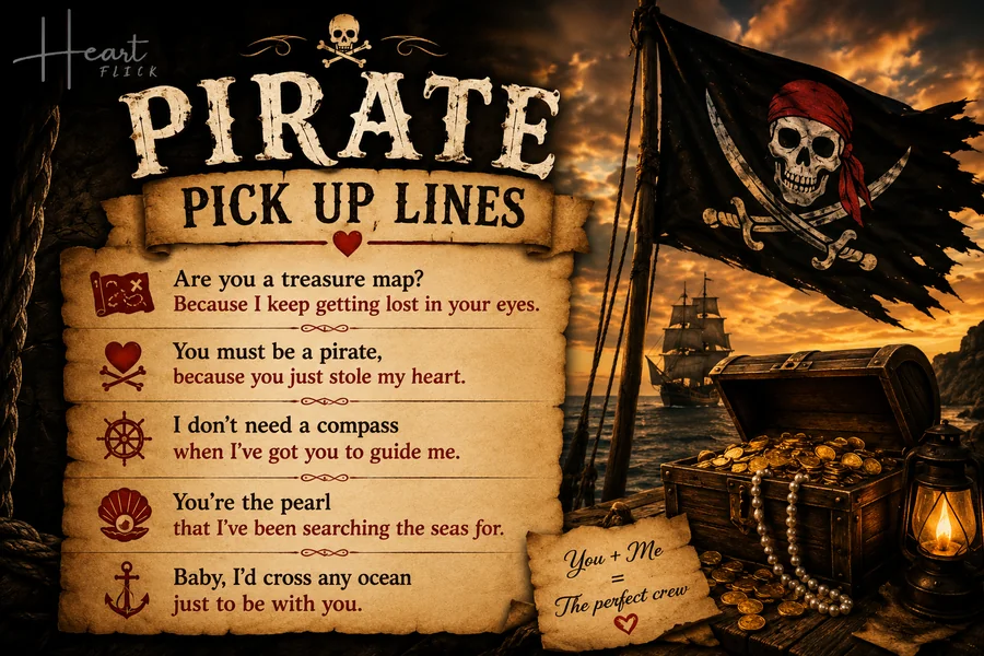 pirate pick up lines