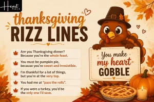 thanksgiving rizz lines
