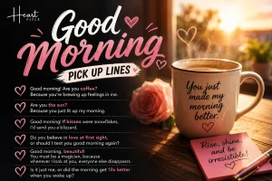 good morning pick up lines